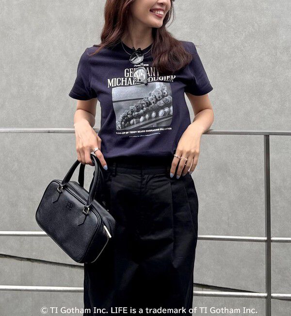 fredy emue「【haru &times; GOOD ROCK SPEED】PhotoロゴコンパクトTシャツ」|Tシャツ・カットソー|