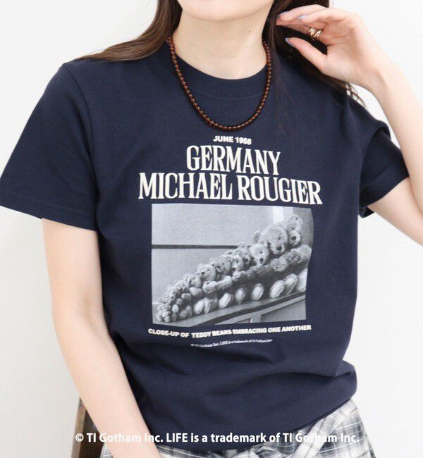 fredy emue「【haru &times; GOOD ROCK SPEED】PhotoロゴコンパクトTシャツ」|Tシャツ・カットソー|