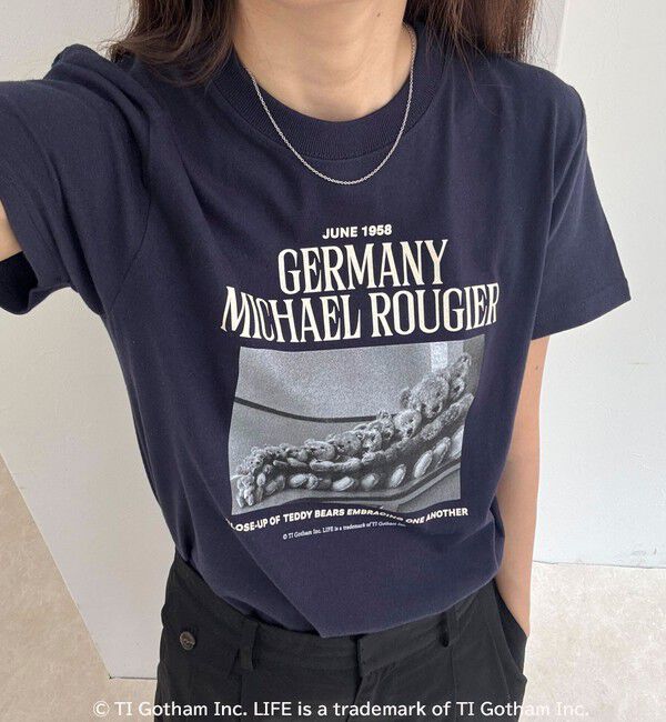 fredy emue「【haru &times; GOOD ROCK SPEED】PhotoロゴコンパクトTシャツ」|Tシャツ・カットソー|