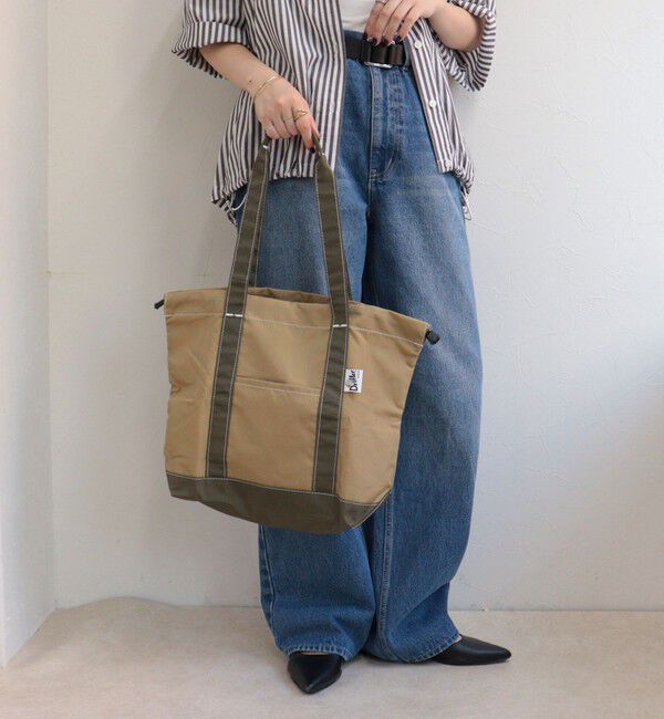 fredy emue「【Drifter/ドリフター】BUCKEYE DRAWSTRING TOTE M」|トートバッグ|ベージュ