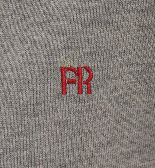 fredy emue「FR刺繍ハイゲージポロニットプルオーバー」|ニット・セーター|