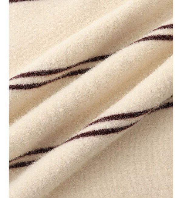 SALON adam et rope'「【J'aDoRe・店舗限定】【TEKLA（テクラ）】LAMBSWOOL BLANKETS (Stripes)」|ブランケット|