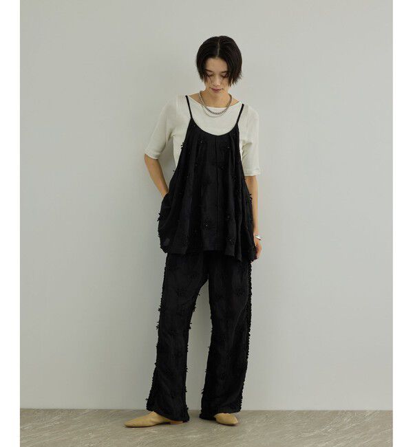 SALON adam et rope'「ハイウェットテレコ2WAYネックT」|Tシャツ・カットソー|