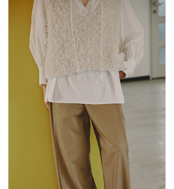 SALON adam et rope'「シアーコットンヴィンテージブラウス」|シャツ・ブラウス|