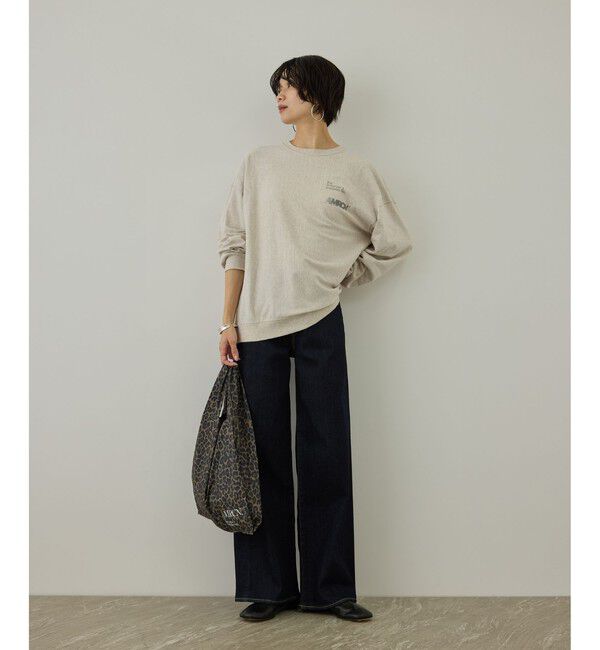 SALON adam et rope'「【Americana（アメリカーナ） for SALON】レオパードエコバッグ M」|エコバッグ|
