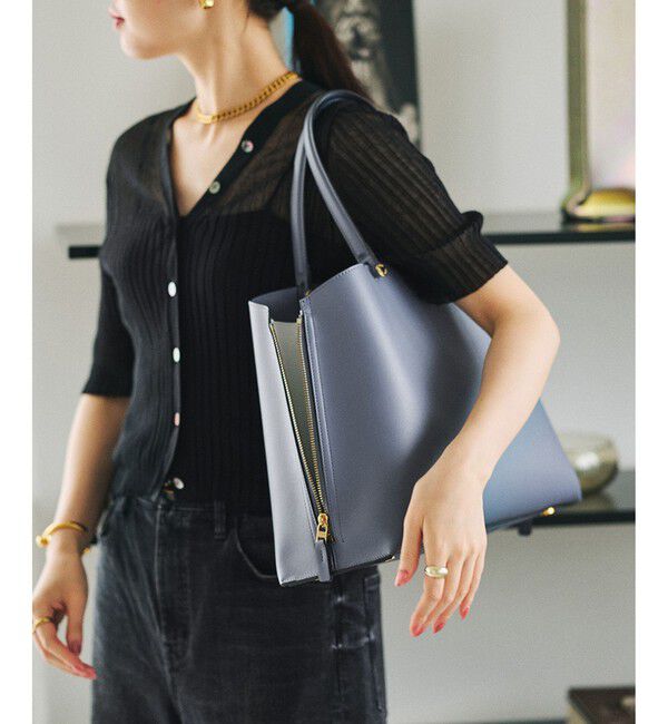ROPE「【E'POR】【WEB限定】Y BAG Medium+/A4対応・通勤」|トートバッグ|ブルー系(45)