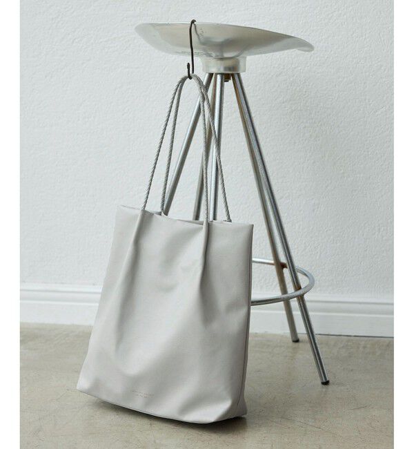 ROPE PICNIC PASSAGE「【累計43,000点突破】A4対応/洗えるメッシュハンドルトートバッグ」|トートバッグ|ライトグレー(08)