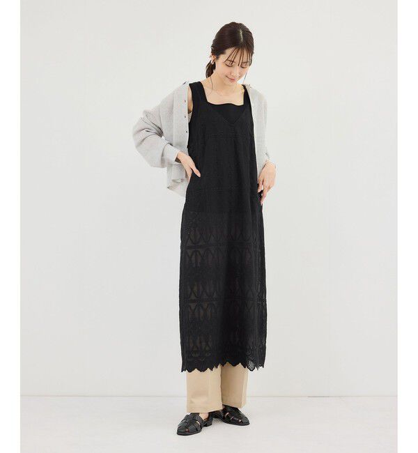Rope&rsquo;Picnic「レースキャミワンピース」|ワンピース|