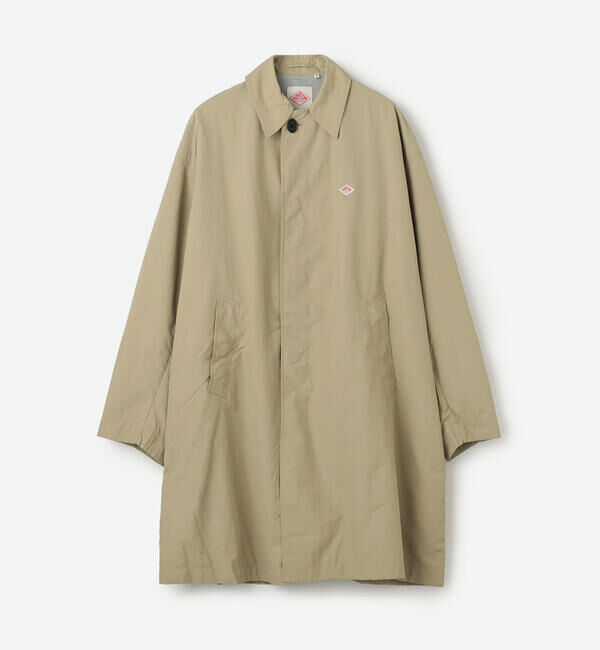 DANTON「DANTON | ナイロンタッサー ステンカラーコート MEN」|ダッフルコート|