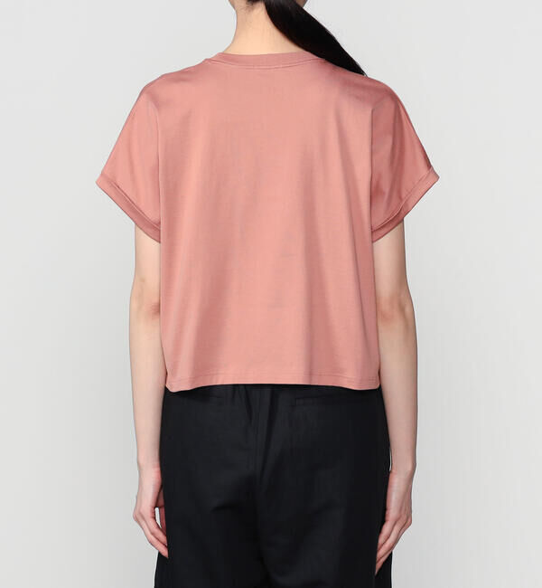handvaerk「handvaerk | 60/2 クルーネック ワイドTシャツ WOMEN」|Tシャツ・カットソー|