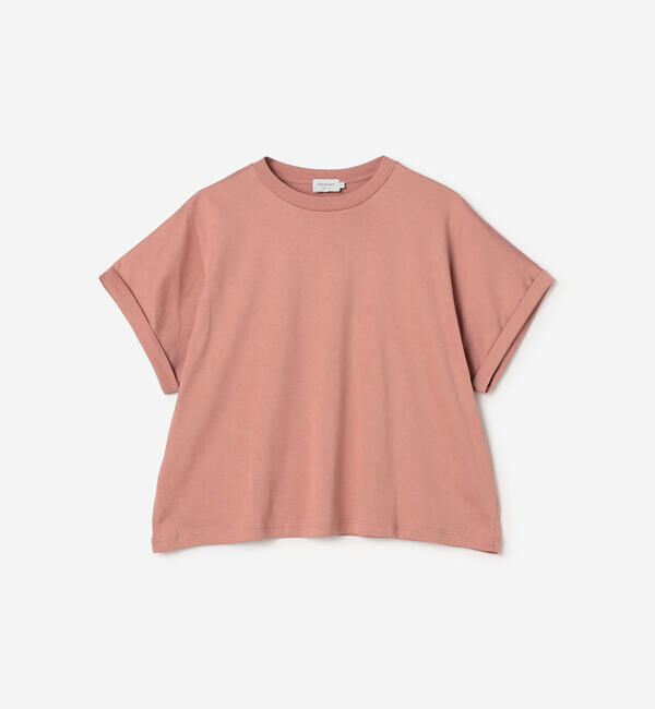 handvaerk「handvaerk | 60/2 クルーネック ワイドTシャツ WOMEN」|Tシャツ・カットソー|