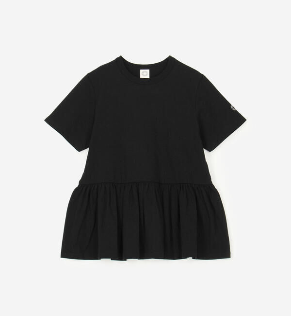 ORCIVAL「ORCIVAL | オープンエンド ギャザーショートスリーブプルオーバー WOMEN」|Tシャツ・カットソー|