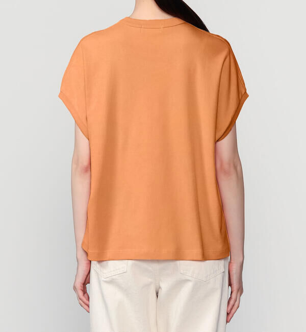GYMPHLEX「Gymphlex | コットン クルーネックキャップスリーブTシャツ WOMEN」|Tシャツ・カットソー|