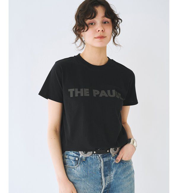 THE PAUSE「【THE PAUSE】THE PAUSE Tシャツ」|Tシャツ・カットソー|ブラックその他1