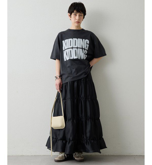  「《大人のためのプリントTシャツ》KIDDINGロゴTシャツ」|Tシャツ・カットソー|