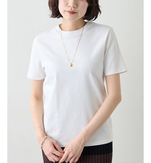  「《大人のための上質なTシャツ》スビンコットンTシャツ」|Tシャツ・カットソー|