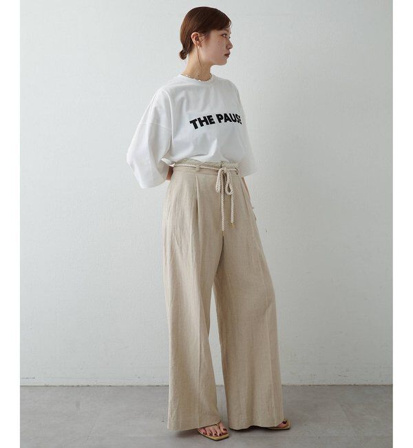 THE PAUSE「【THE PAUSE】THE PAUSE ビッグTEE」|Tシャツ・カットソー|