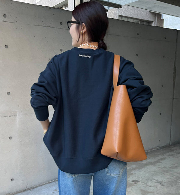  「【インフルエンサー OKOCHI企画】ハーフジップスウェット」|Tシャツ・カットソー|