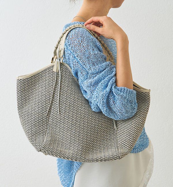  「CITY BASKET-tote2」|トートバッグ|アイボリー