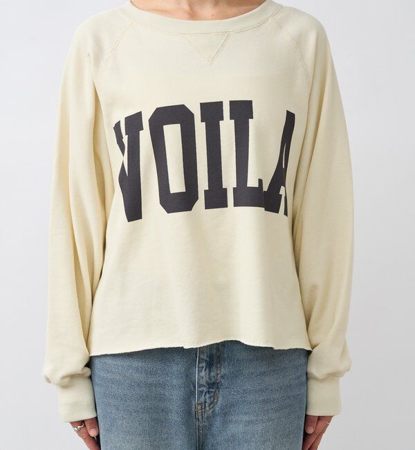  「【Yossshiiii企画】ワイドロゴカットオフスウェット」|Tシャツ・カットソー|