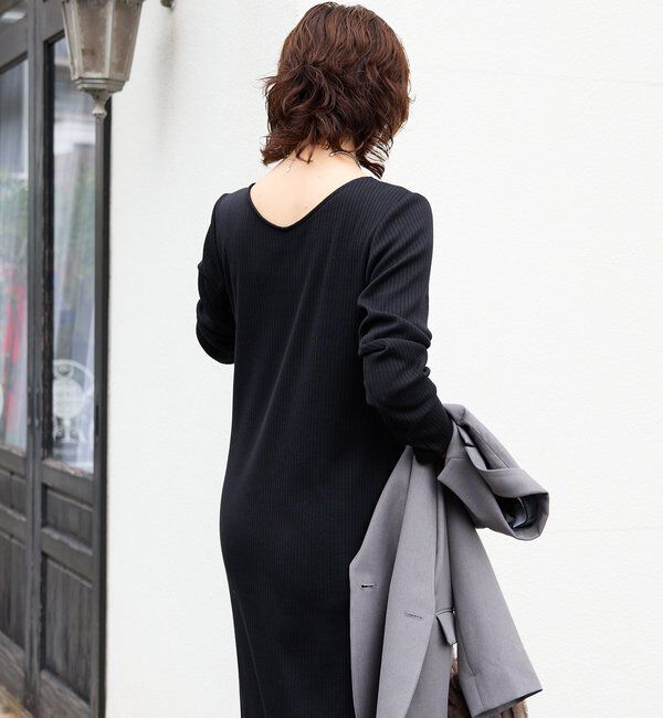  「【3サイズ展開】NEW2WAYロングリブワンピース」|ワンピース|