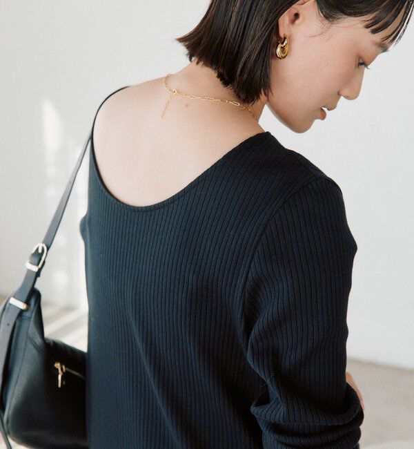  「【3サイズ展開】NEW2WAYロングリブワンピース」|ワンピース|