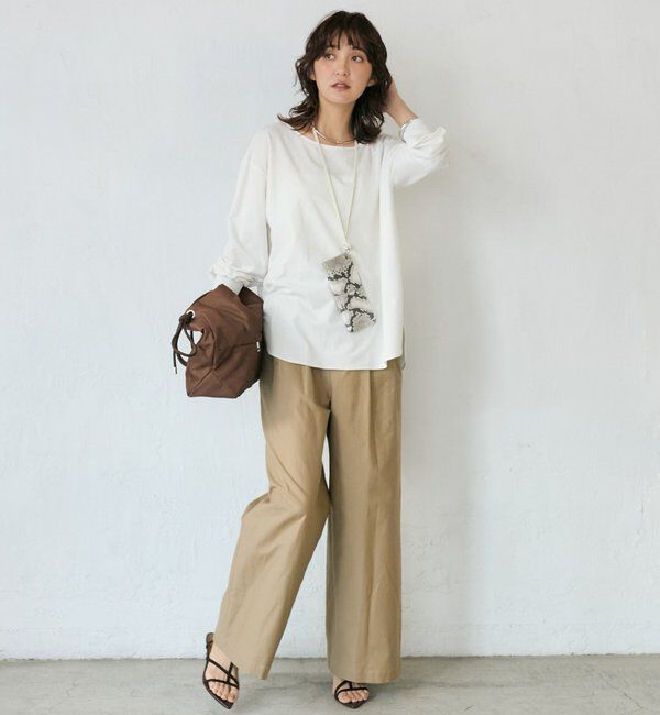  「キュプラカットプルオーバー」|Tシャツ・カットソー|