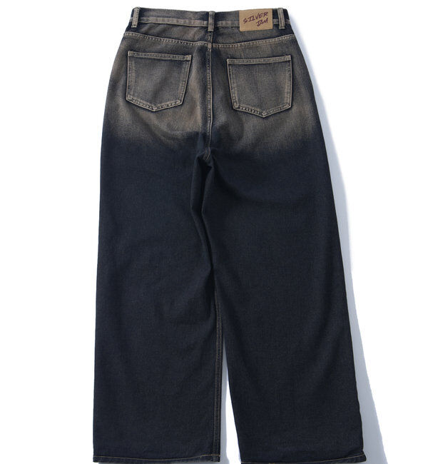 「《UNISEX / サイズ展開あり》スラッシュポケットブラストワイドデニム」|デニム|