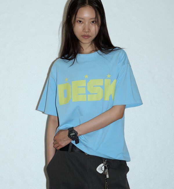  「【OFFICE SERVICES】 DESK TEE」|Tシャツ・カットソー|サックスブルー