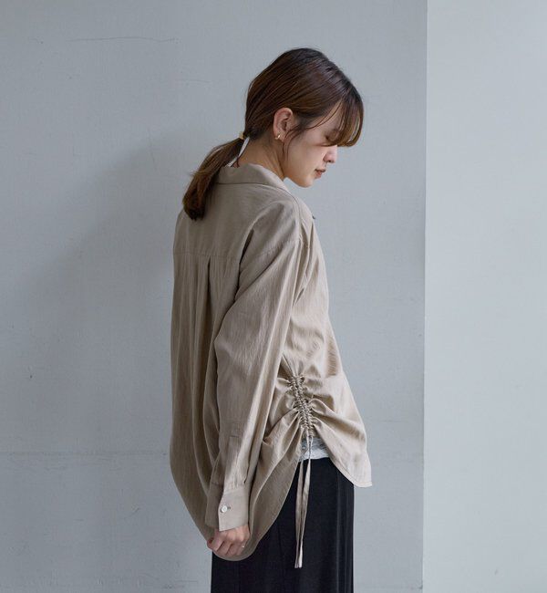  「【セットアップ対応】オープンカラーシャツ」|シャツ・ブラウス|