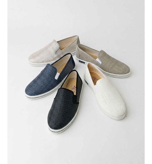 alfredoBANNISTER「【26S/S berevere別注】エラスティック サマースリッポン」|スニーカー|