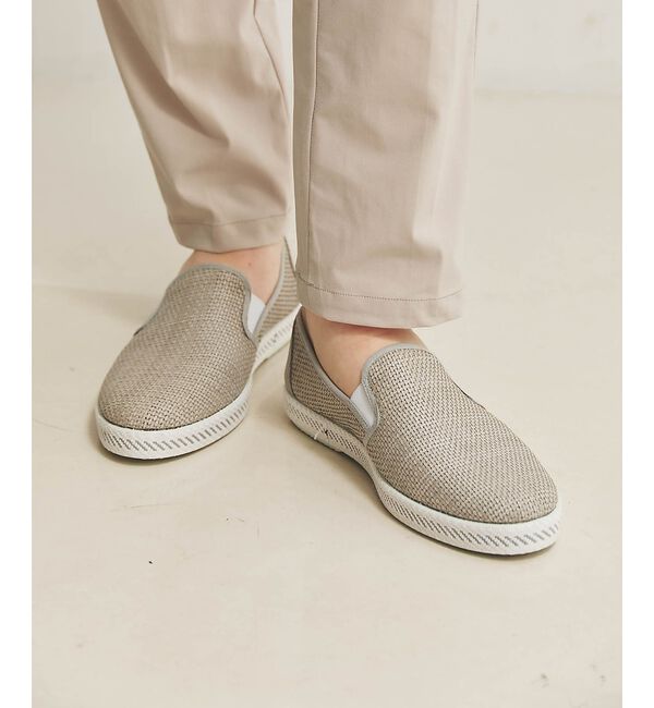 alfredoBANNISTER「【26S/S berevere別注】エラスティック サマースリッポン」|スニーカー|