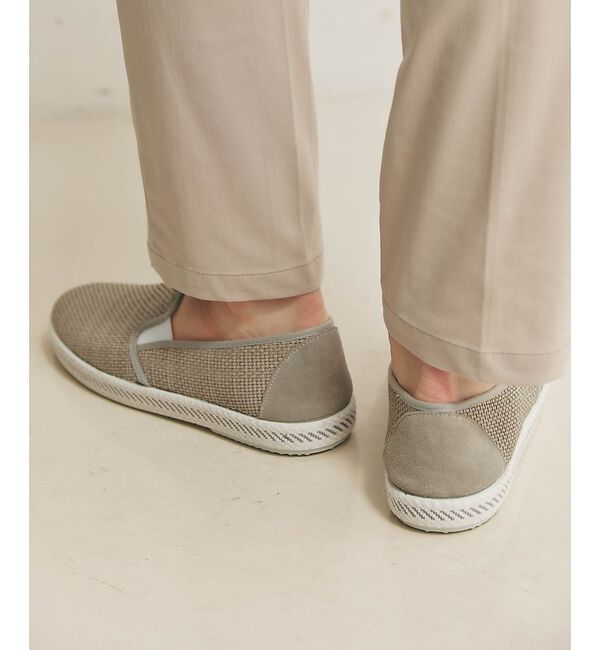 alfredoBANNISTER「【26S/S berevere別注】エラスティック サマースリッポン」|スニーカー|