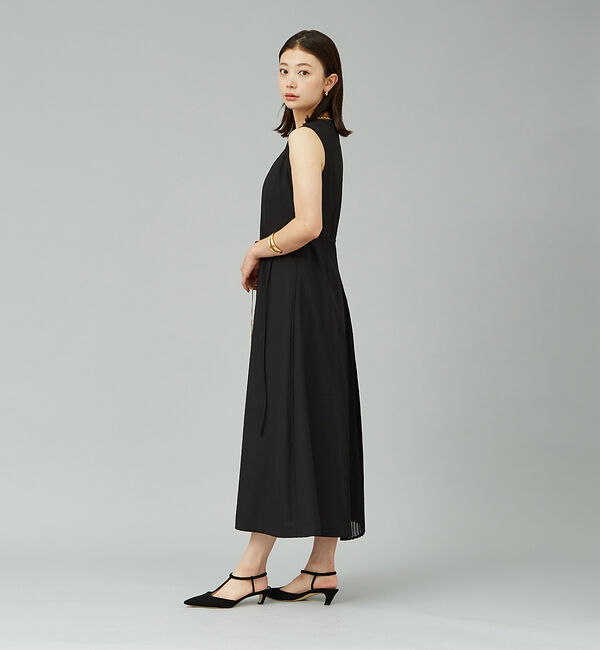 Rouge vif「ジョーゼットプリーツ コンビワンピース」|ワンピース|