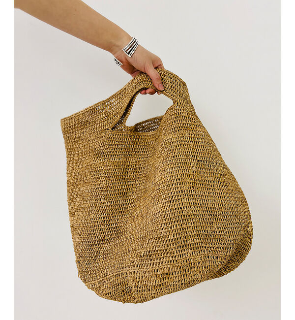 Rouge vif「【追加】【MADE IN MADA／メイドインマダ】KOKO BAG　バッグ」|かごバッグ|