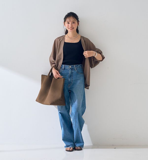 Rouge vif「【人気追加】【NAGHEDI/ナゲティ】ラージトートバッグ St Barths」|トートバッグ|