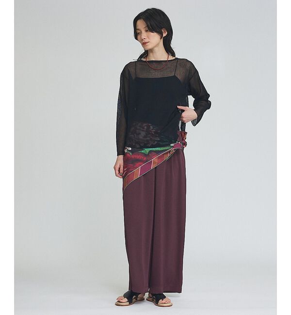 qualite「【今季最後の再入荷/接触冷感・吸水速乾】クールサテンパンツ/セットアップ対応」|その他|