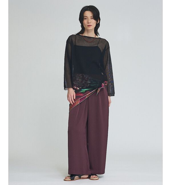 qualite「【今季最後の再入荷/接触冷感・吸水速乾】クールサテンパンツ/セットアップ対応」|その他|