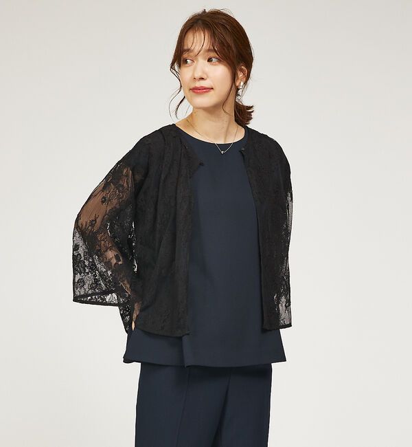 abahouse mavie「【エニデイカセット】レースボレロ＆フレンチセットアップ３点セット」|ワンピース|
