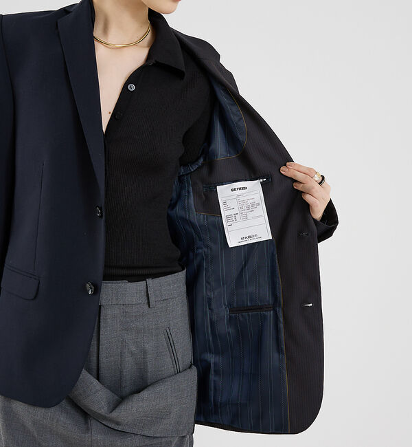 The Store by C' 「【BETTTER】SLICED SUIT BLAZER／ジャケット」|テーラードジャケット|