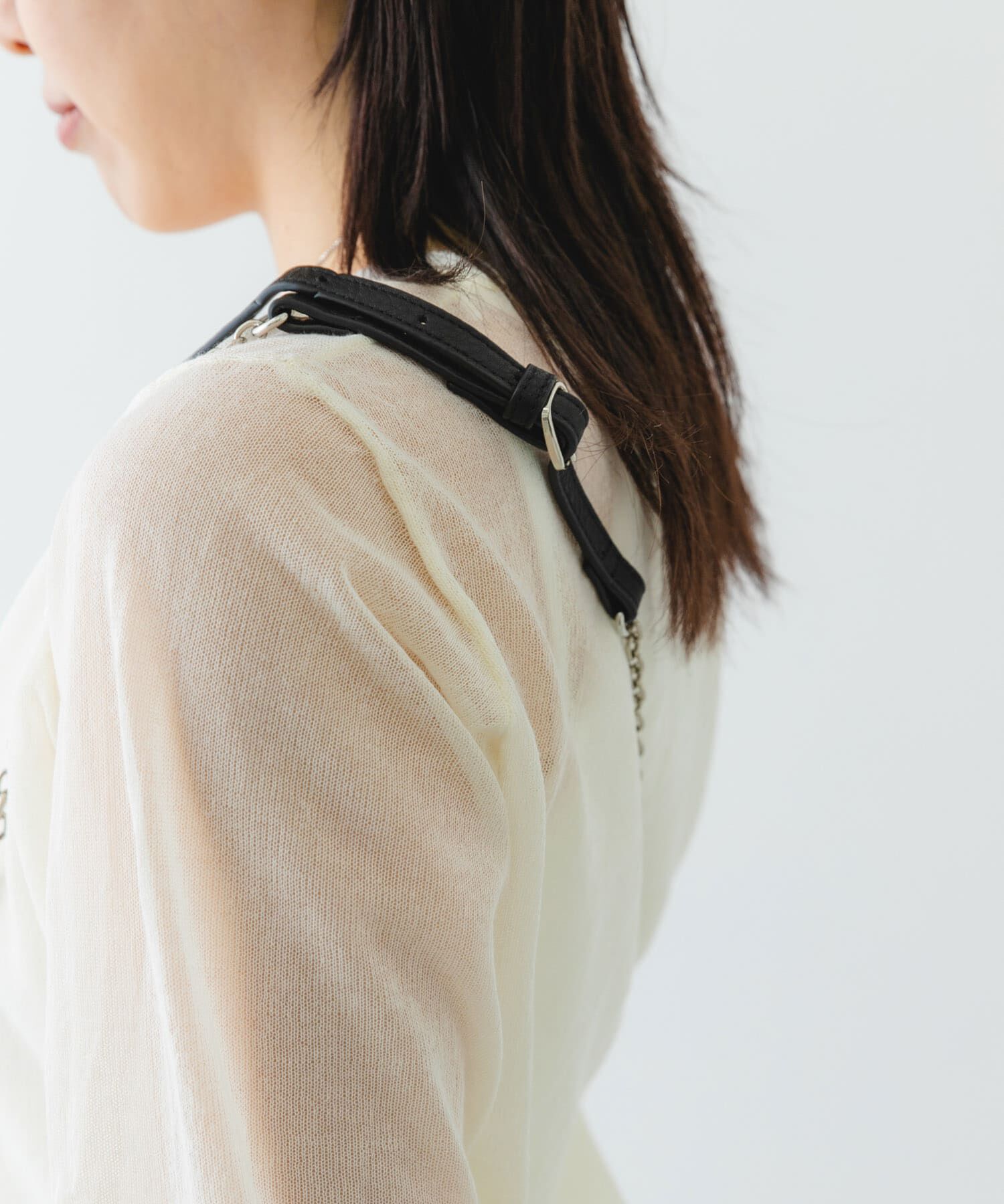 RODE SKO「『別注』BEAURE&times;RODESKO　レザーコンビモバイルストラップ」|モバイルケース|