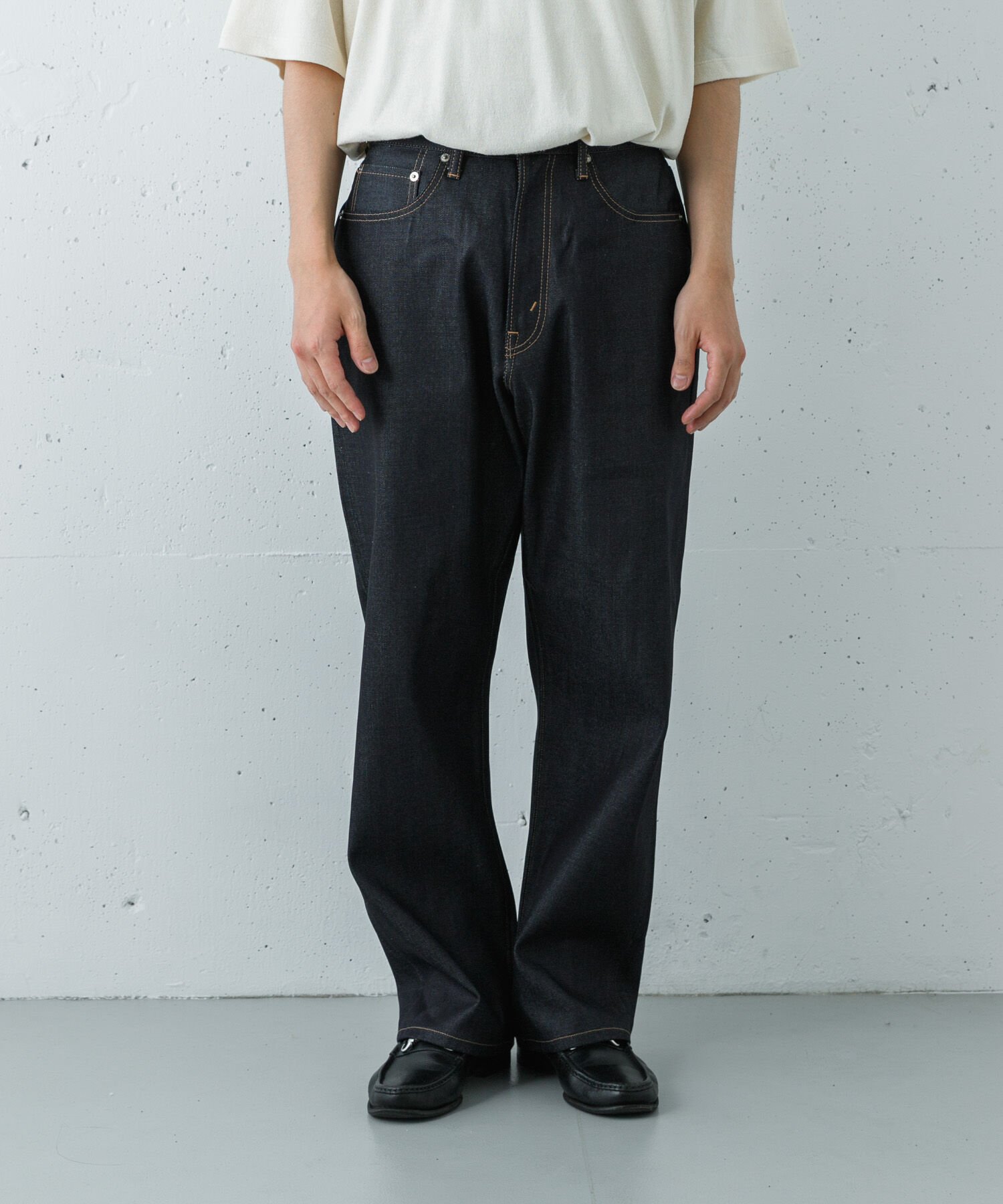 URBAN RESEARCH「SHIOTA　スーピマDENIM PANTSバギー#JAY」|デニム|