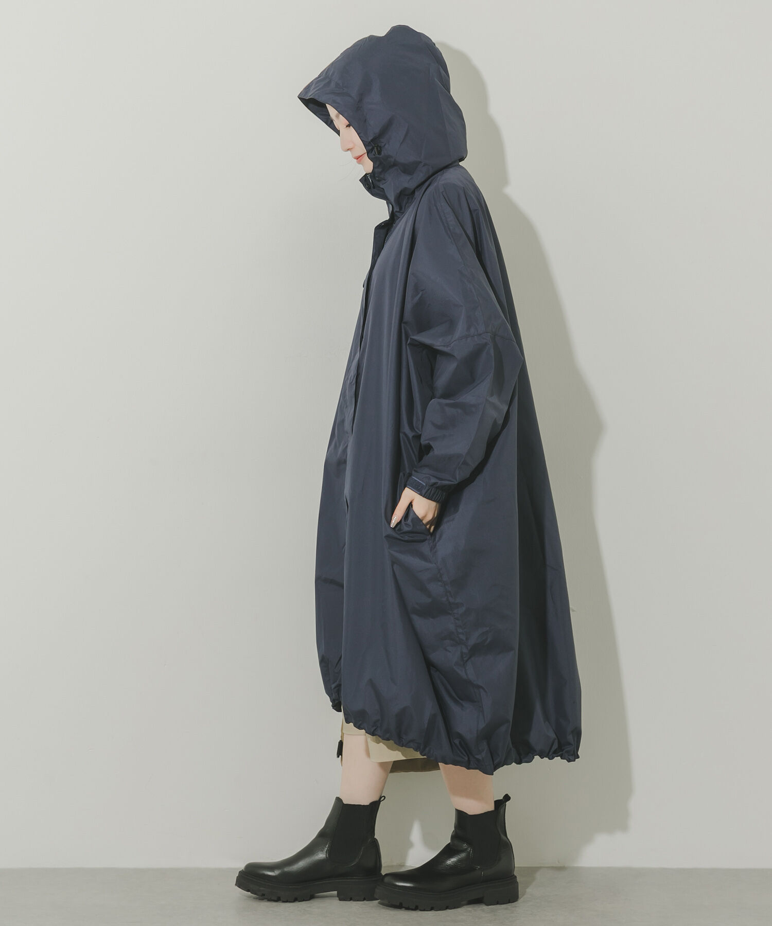 SMELLY「『WEB限定』because　Mods Poncho」|ポンチョ・ケープ|