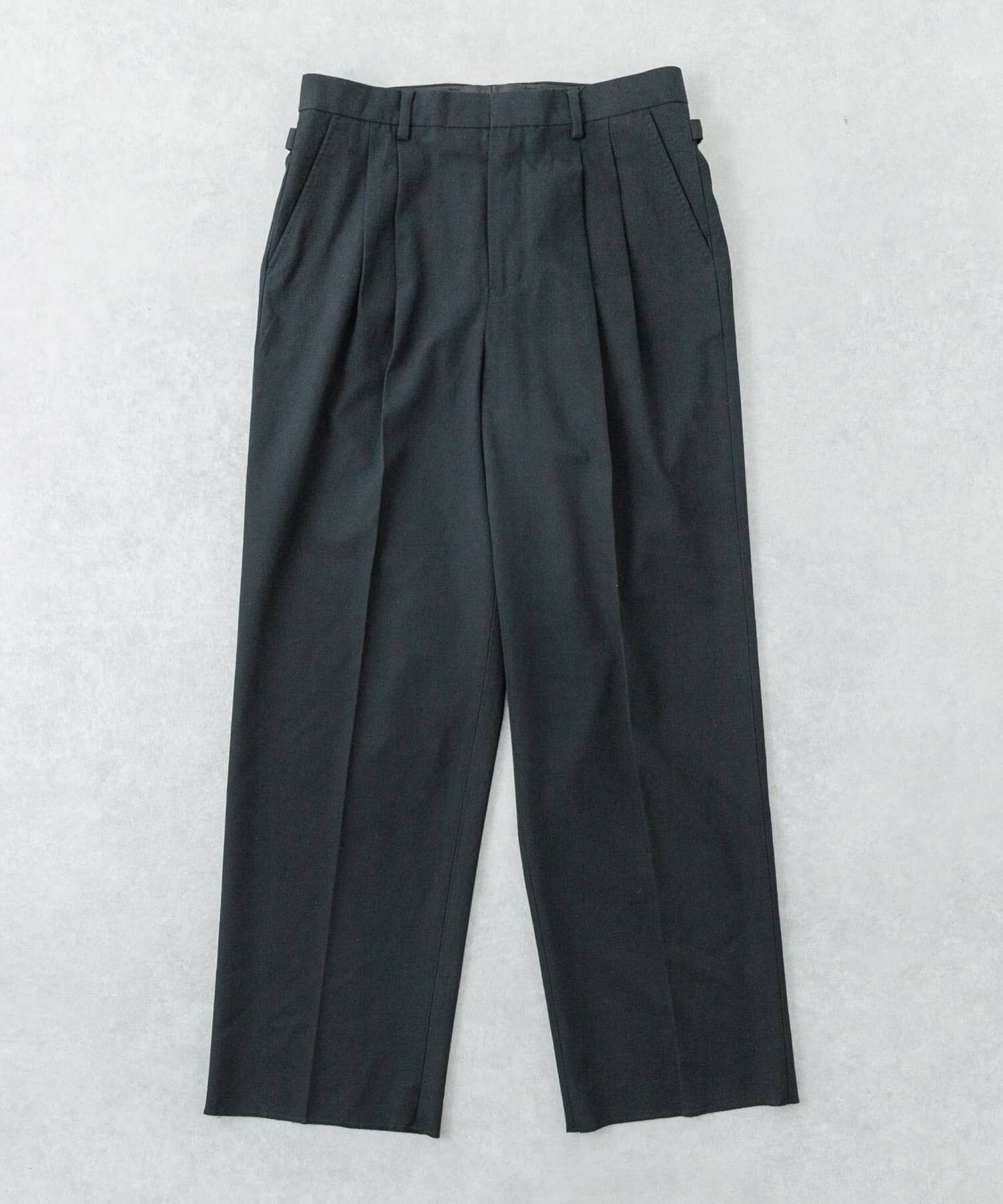 URBAN RESEARCH「new basic　HIGH TWIST WOOL TROUSER」|その他|ブラック