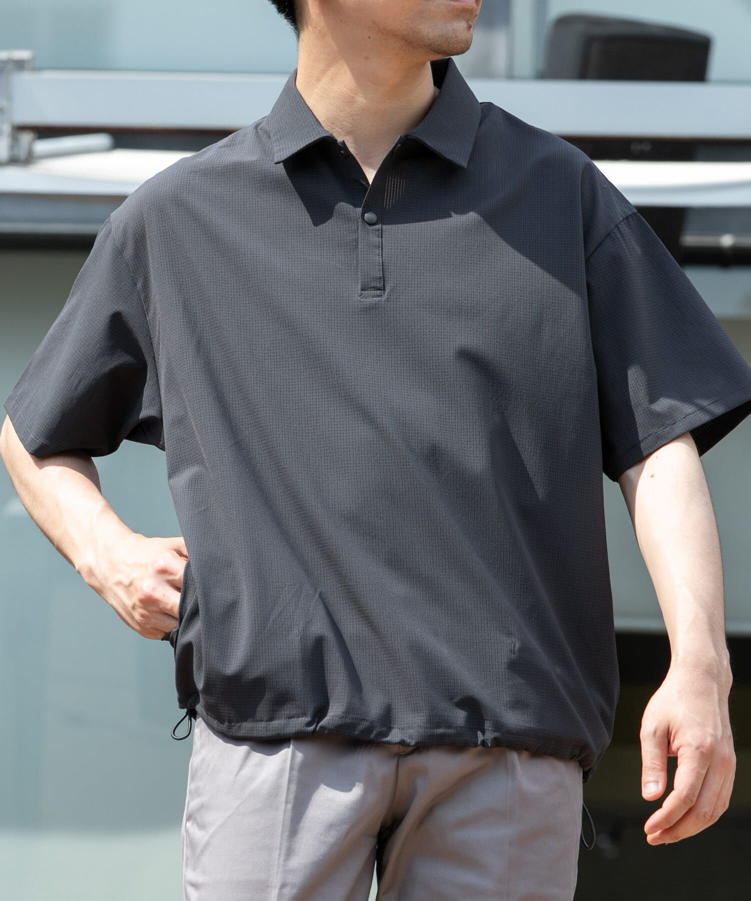 URBAN RESEARCH ROSSO「『WEB限定』『XLサイズあり』『吸水速乾』Air Stretch ポロシャツ」|ポロシャツ|