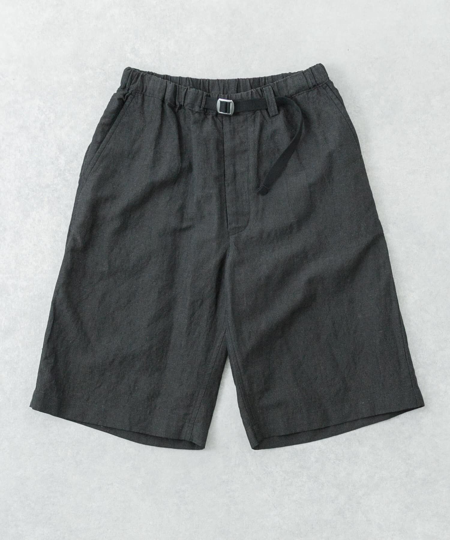 URBAN RESEARCH「new basic　WOOL LINEN SHORT PANTS」|その他|ブラック