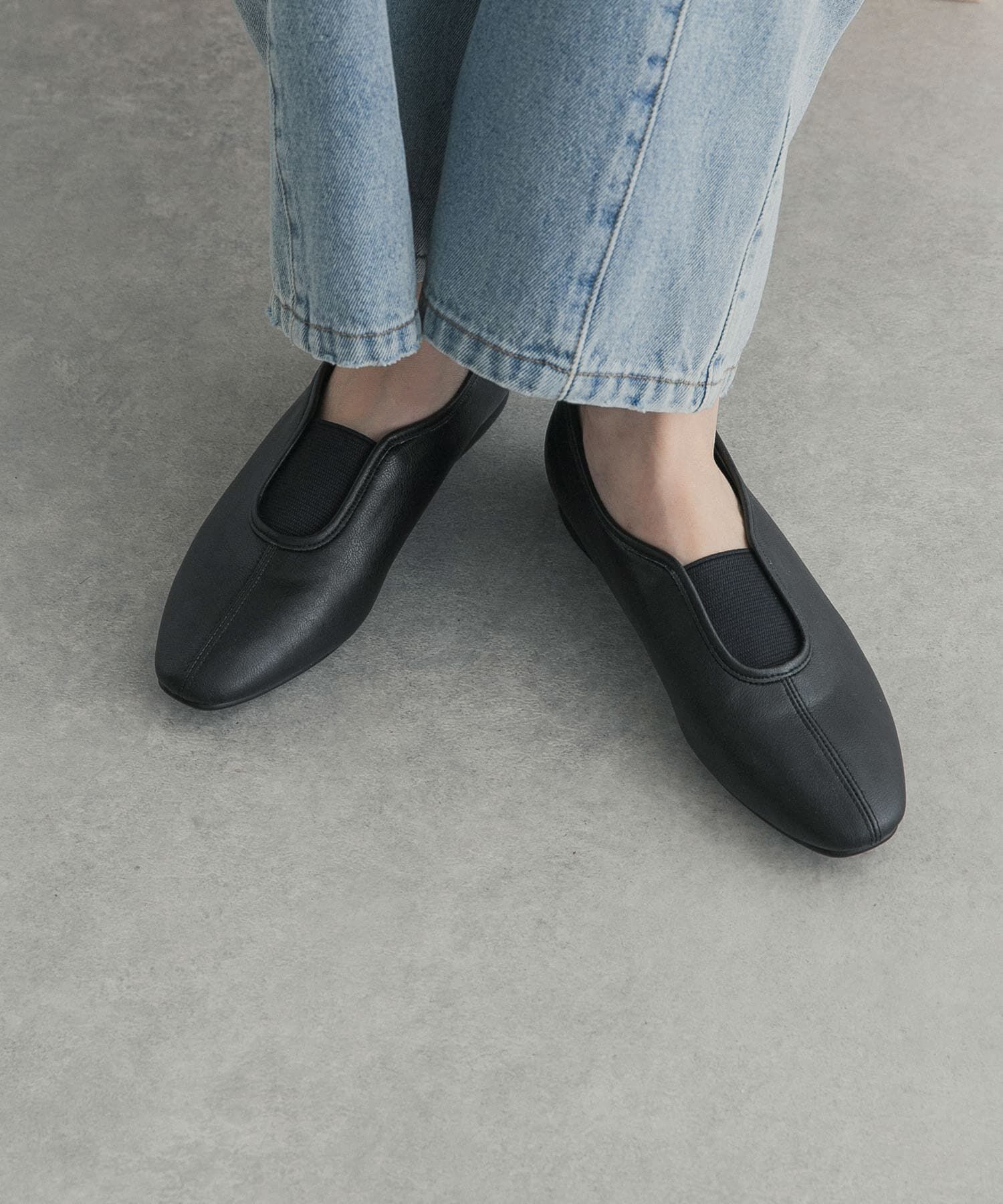 URBAN RESEARCH DOORS「センターステッチスリッポン」|スリッポン|