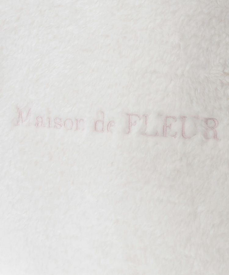 Maison de FLEUR「スカーフ付きボア2WayMトートバッグ」|トートバッグ|