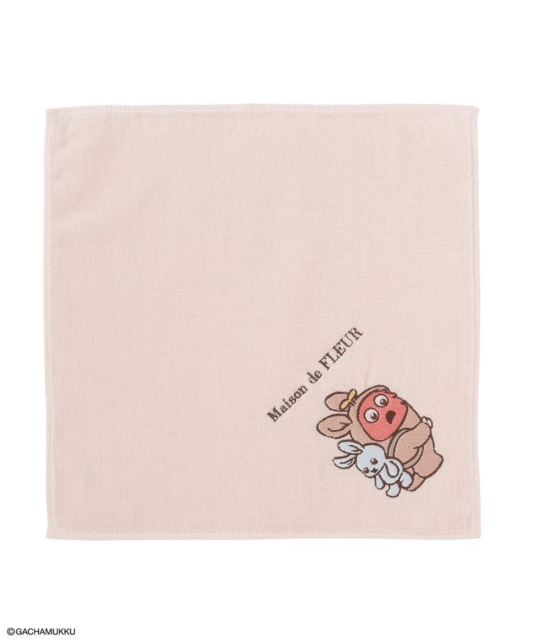 Maison de FLEUR「ムック タオルハンカチ」|ハンカチ|
