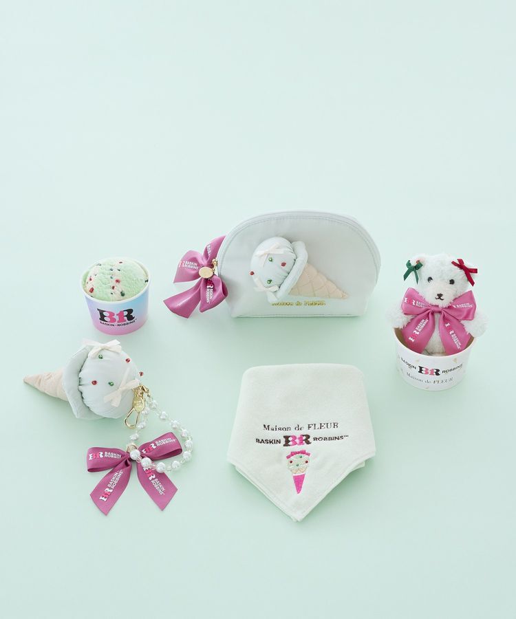 Maison de FLEUR「サーティワン タオルハンカチ」|ハンカチ|